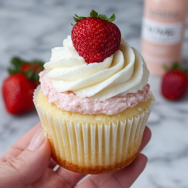 Strawberry Cheesecake Cupcakes Recipe