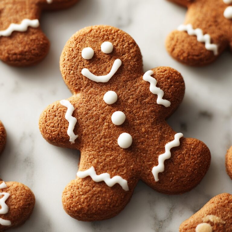 Soft & Chewy Gingerbread Men Cookies Recipe