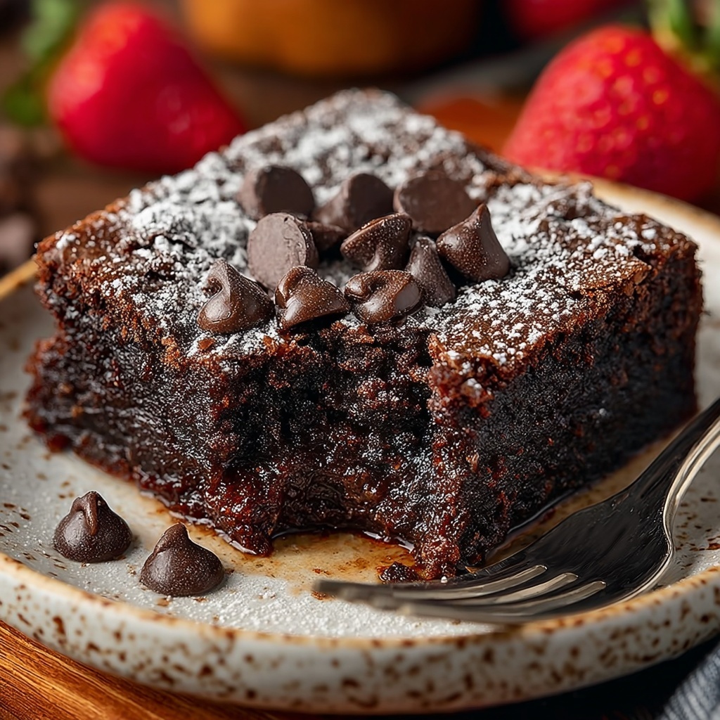 Greek Yogurt Brownies Recipe - Recipe Image