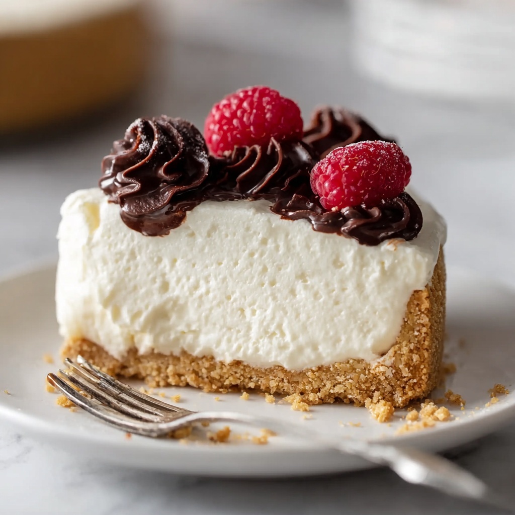 Easy No-Bake Cheesecake Recipe - Recipe Image
