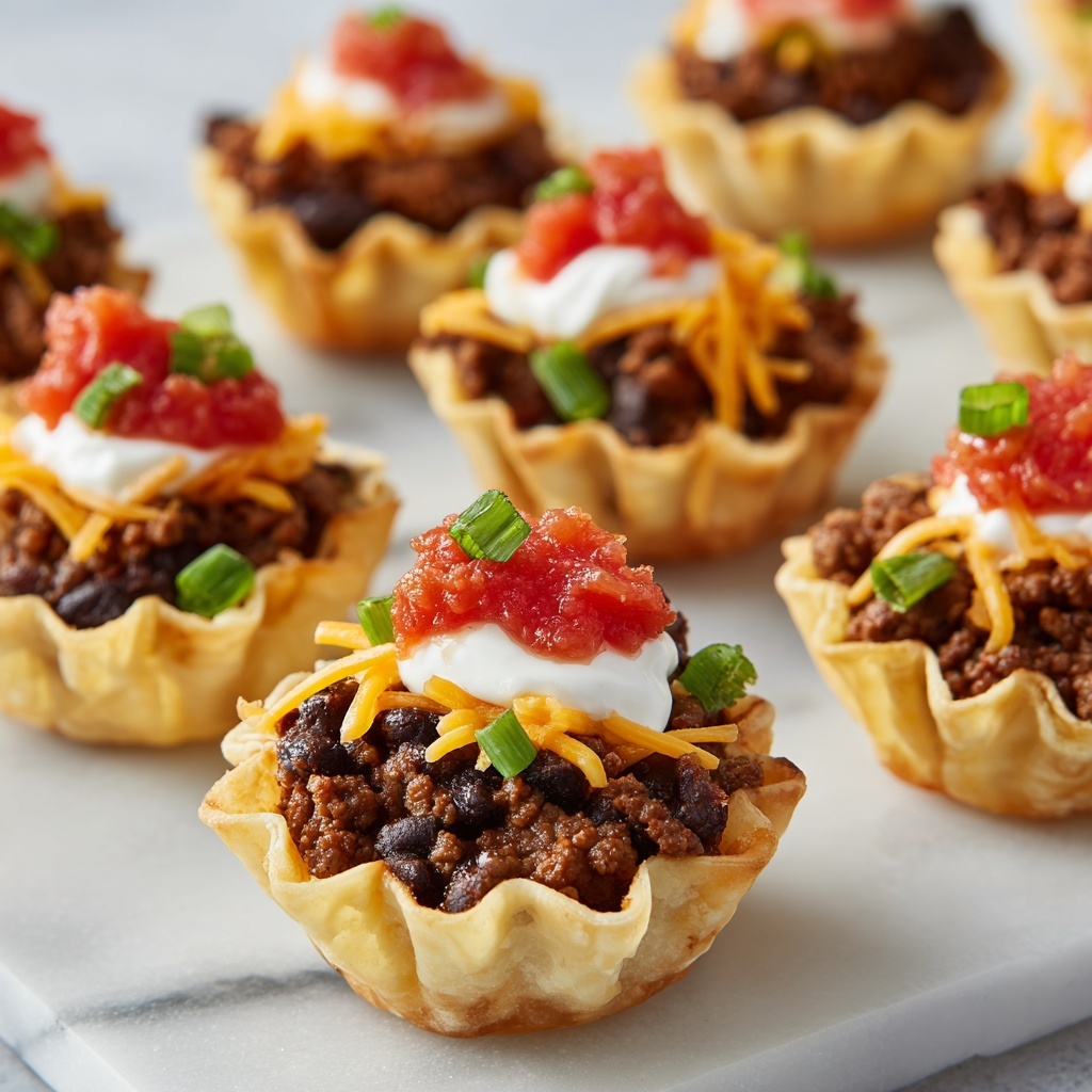 Taco Bites Recipe - Recipe Image