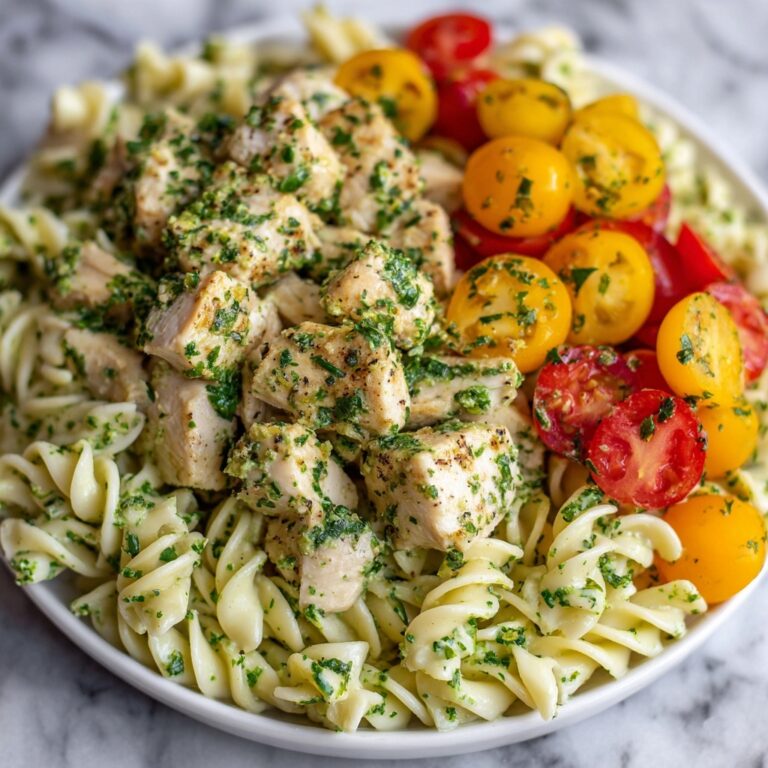 Herby Lemon Chicken Pasta Salad Recipe