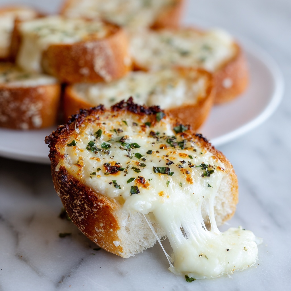 Cheesy Garlic Bread Recipe - Recipe Image
