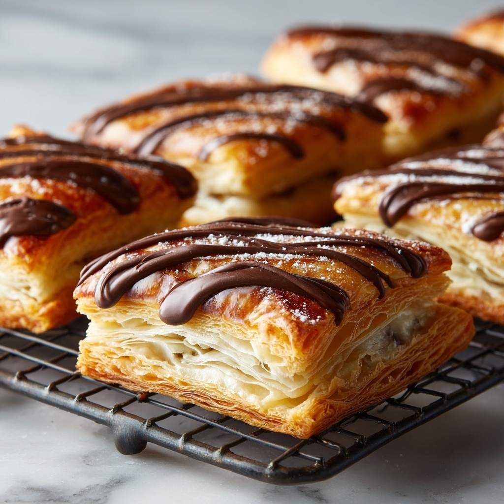 Nutella Puff Pastries Recipe - Recipe Image