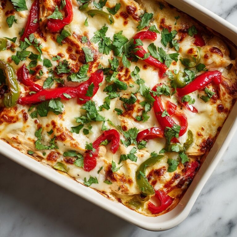 Chicken Fajita Casserole Recipe