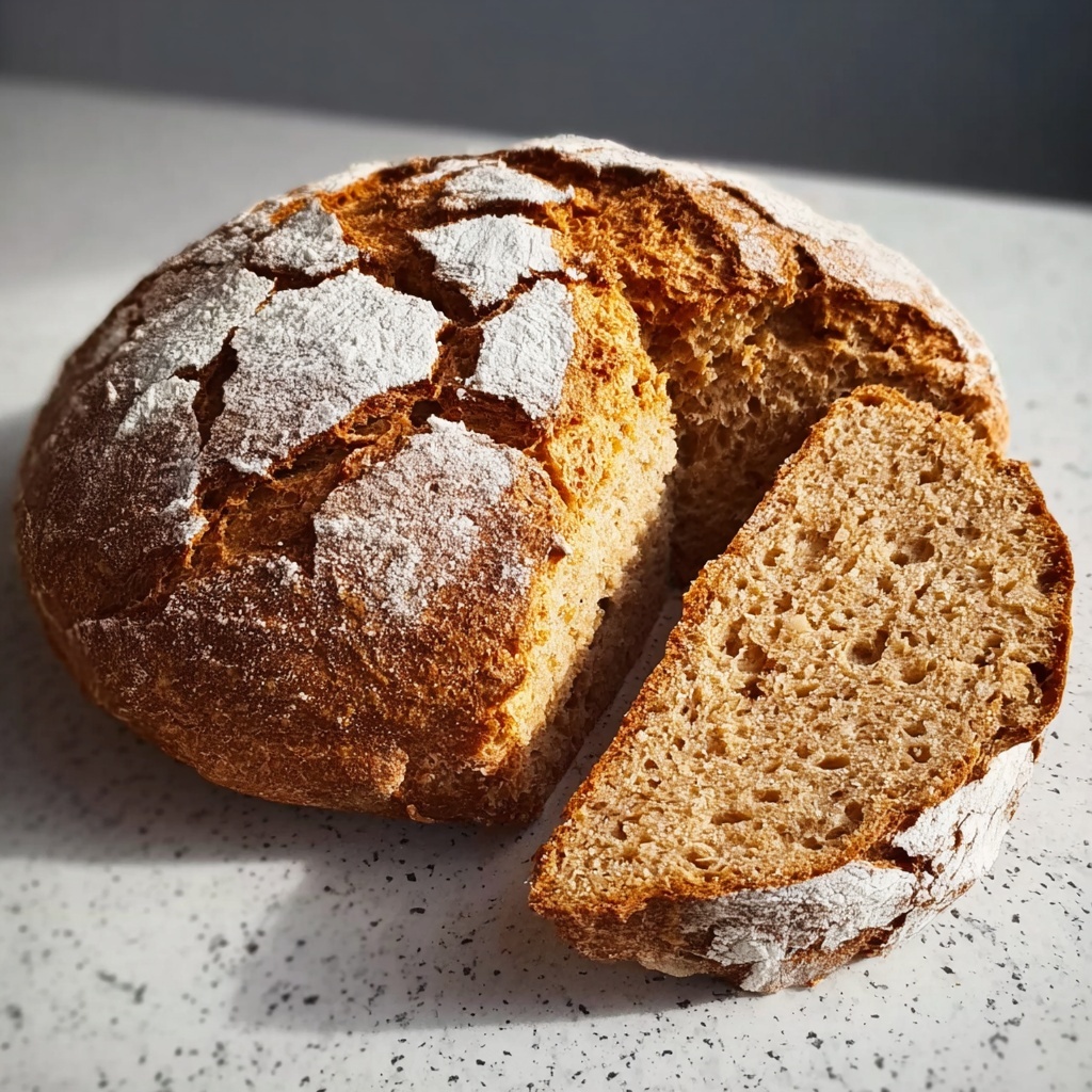 Irish Brown Soda Bread: 5 Simple Steps to Cozy Warmth Recipe - Recipe Image