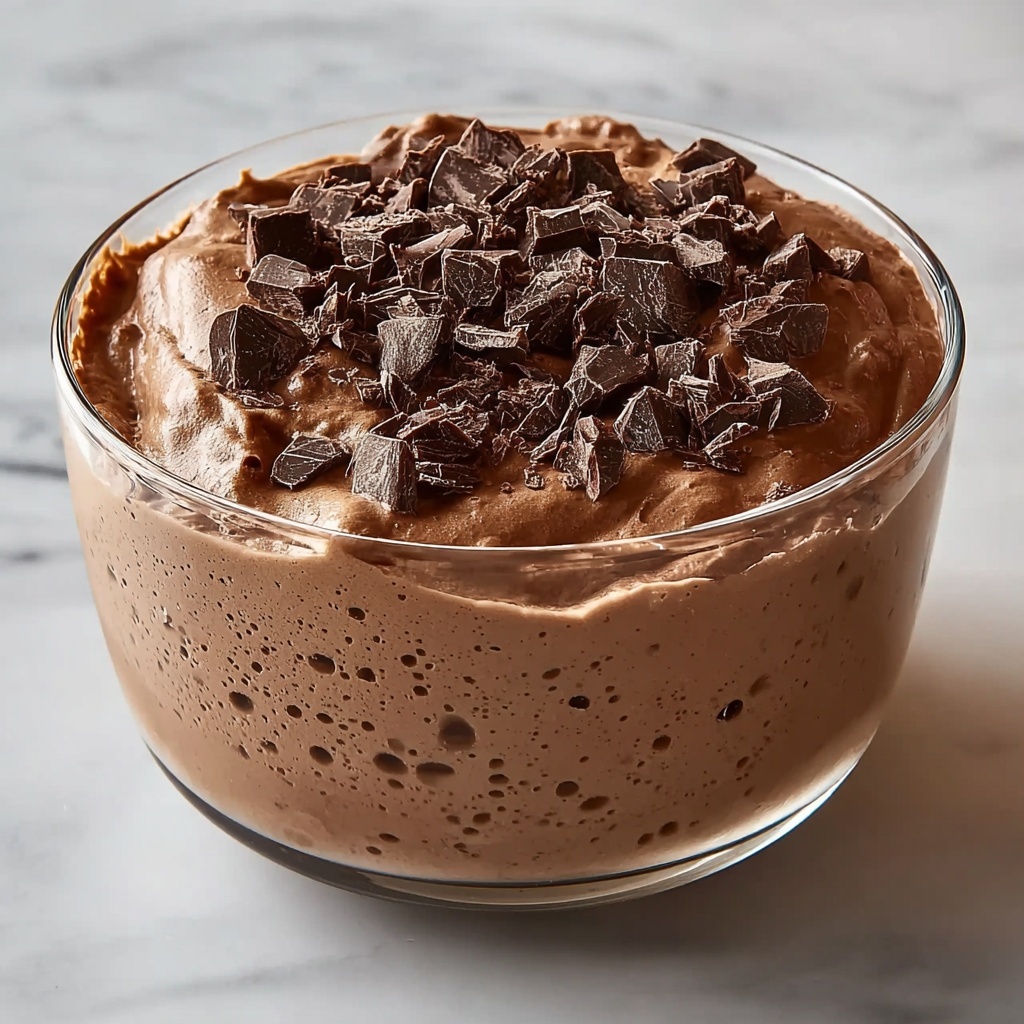Chocolate or Vanilla Protein Pudding with Greek Yogurt and Toppings Recipe - Recipe Image
