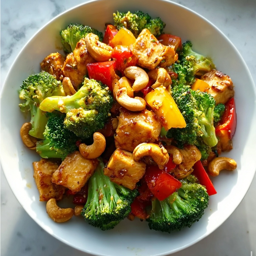 Cashew Chicken: 7 Easy Steps to a Flavorful Delight Recipe - Recipe Image
