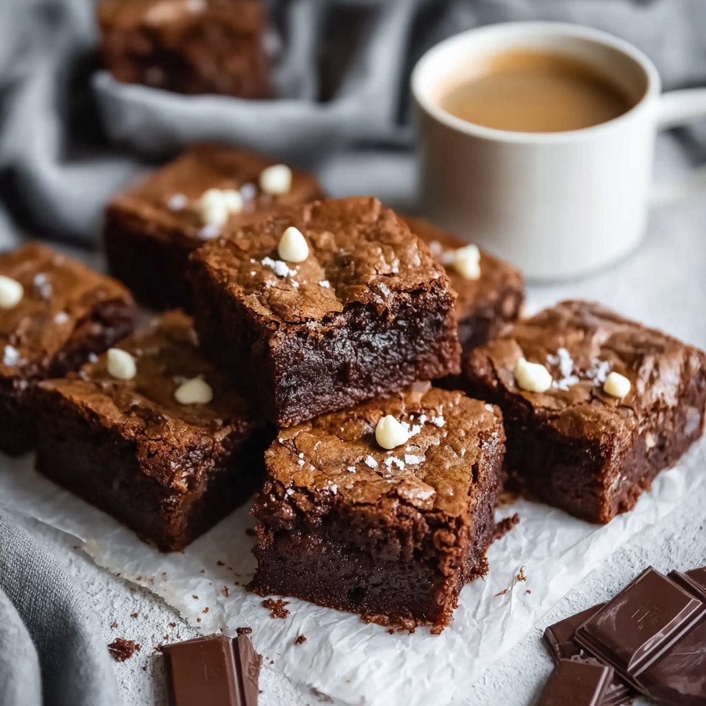 Hot Chocolate Brownies Recipe - Recipe Image