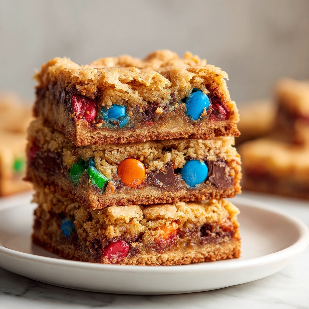 Delicious MM Cookie Bars: A 7-Step Comforting Treat Recipe - Recipe Image