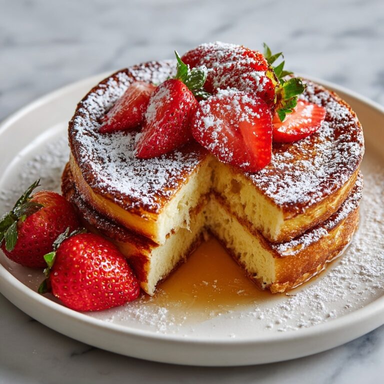Fluffy Japanese Soufflé Pancakes Recipe