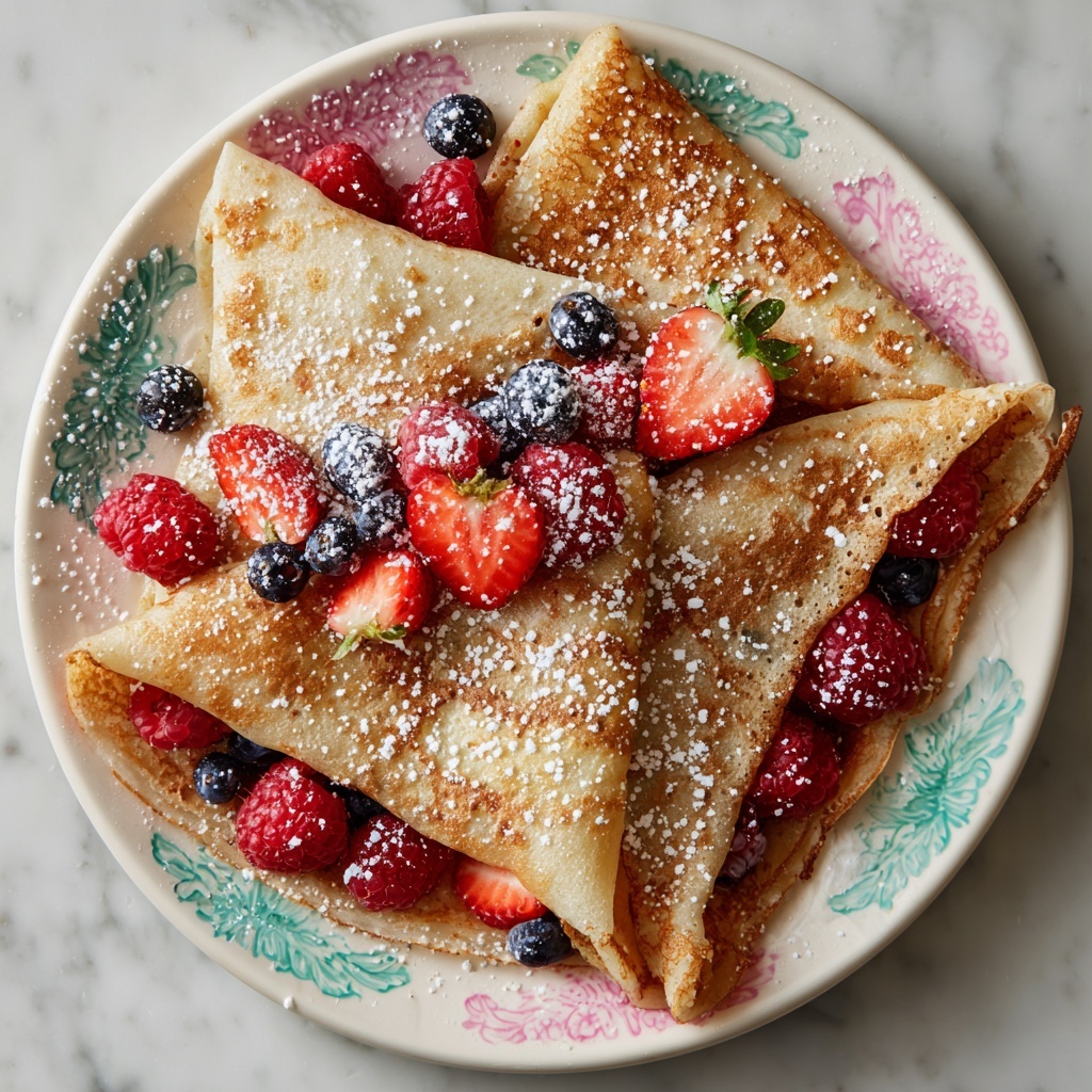 Mixed Berry Crepes Recipe - Recipe Image