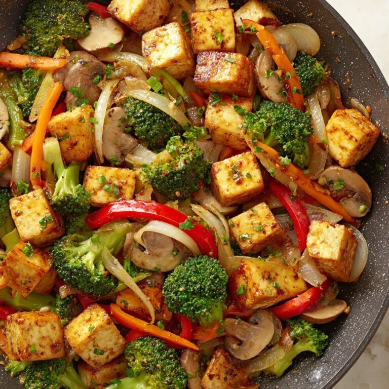 Tofu Stir Fry with Vegetables Recipe