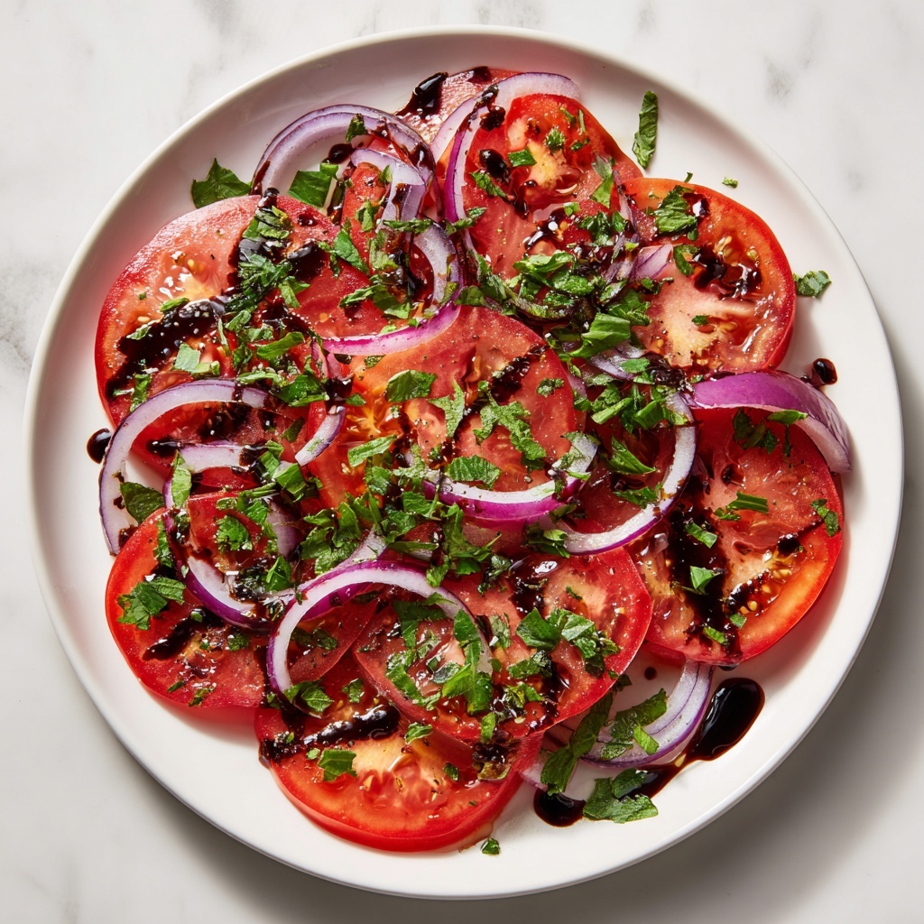 Simple Herb Tomato Salad: 7 Steps to a Fresh Delight Recipe - Recipe Image