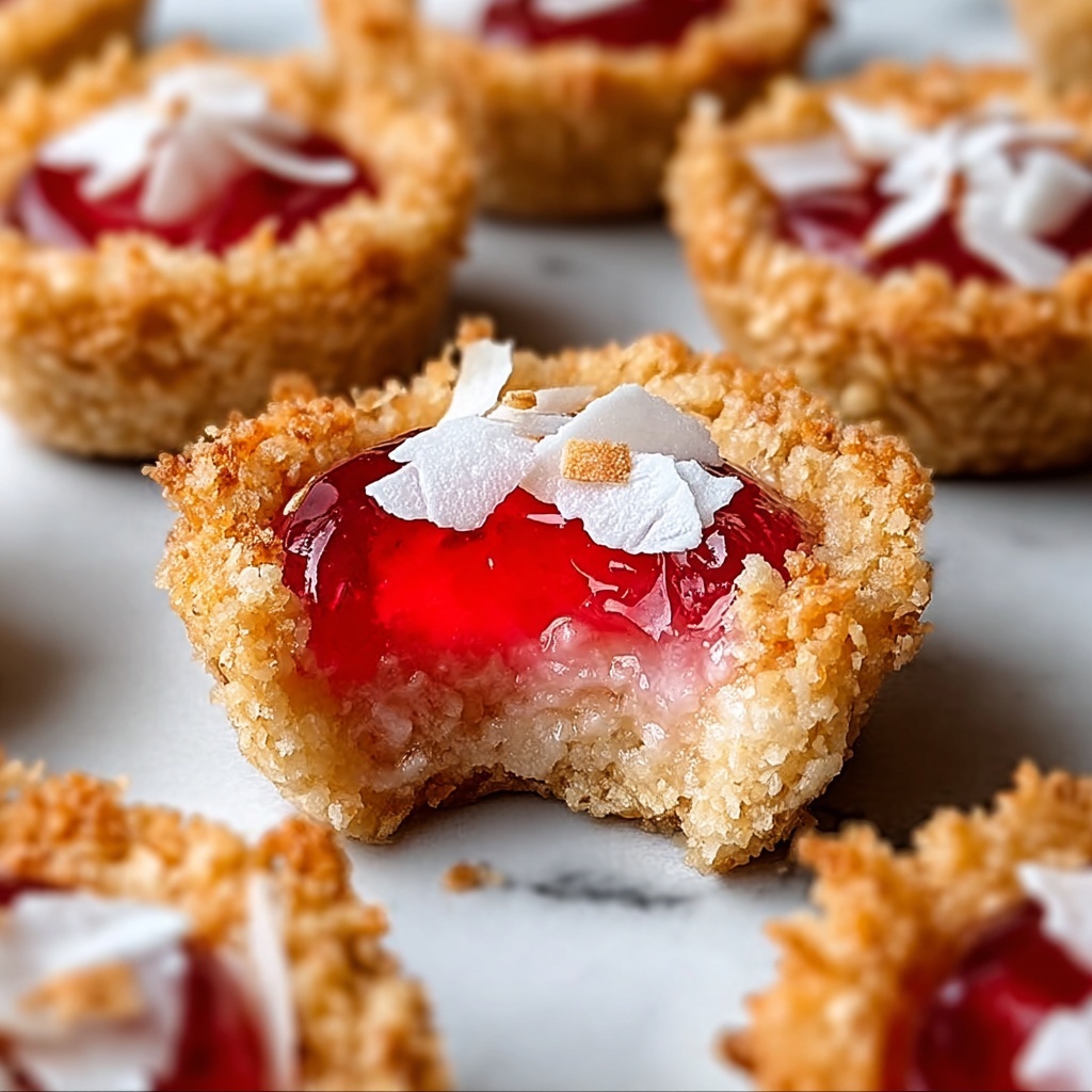 Rhubarb Coconut Macaroon Tarts: Your New Favorite Spring Treat Recipe - Recipe Image