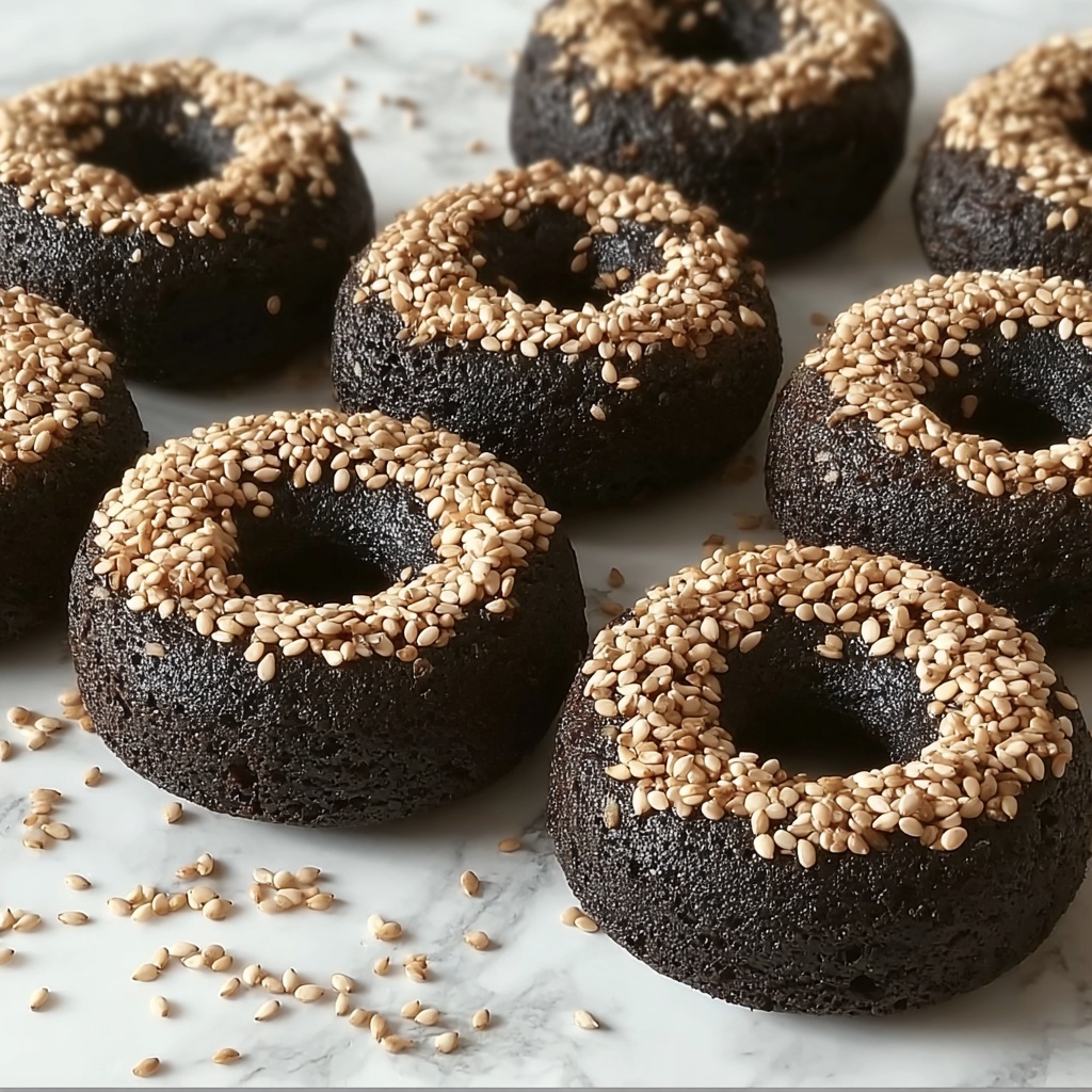 Black Russian Bagels with Coffee and Cocoa Recipe - Recipe Image