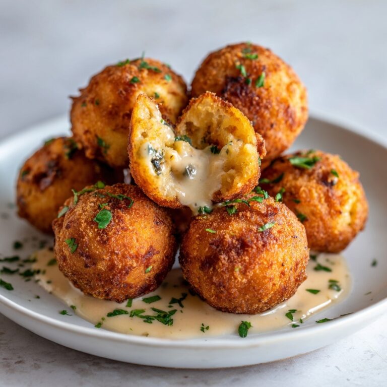 Crispy Reuben Balls with Spicy Thousand Island Dip Recipe
