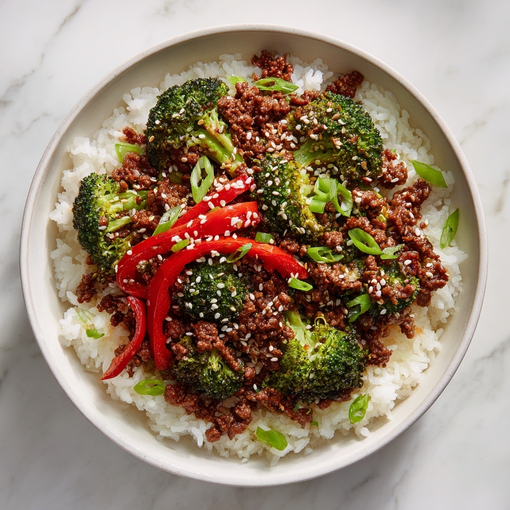 Ground Beef and Broccoli Stir Fry Recipe - Recipe Image