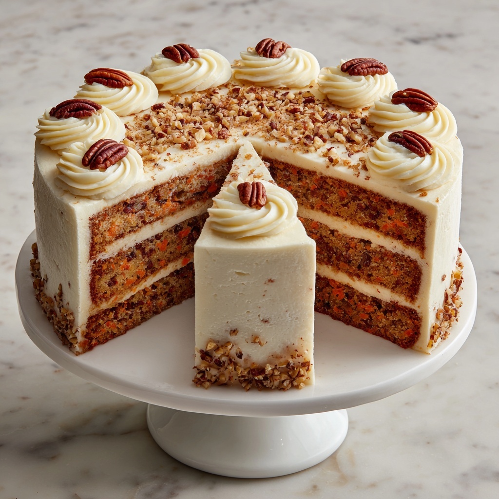 Homemade Moist Carrot Cake Recipe - Recipe Image