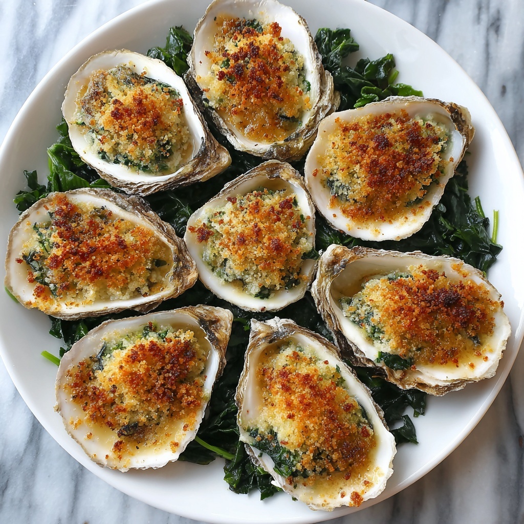 Oysters Rockefeller Recipe - Recipe Image