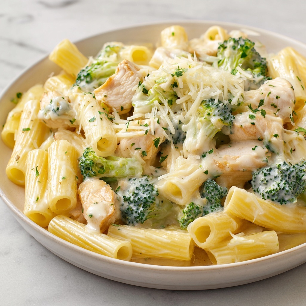 Creamy Broccoli Chicken Penne: 7 Steps to Comfort Food Recipe - Recipe Image