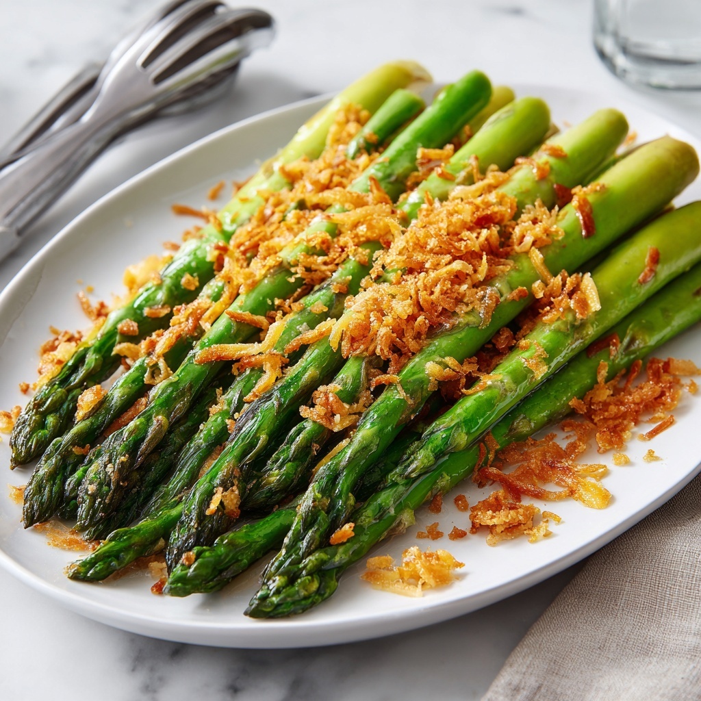 Dijon Roasted Asparagus Recipe - Recipe Image