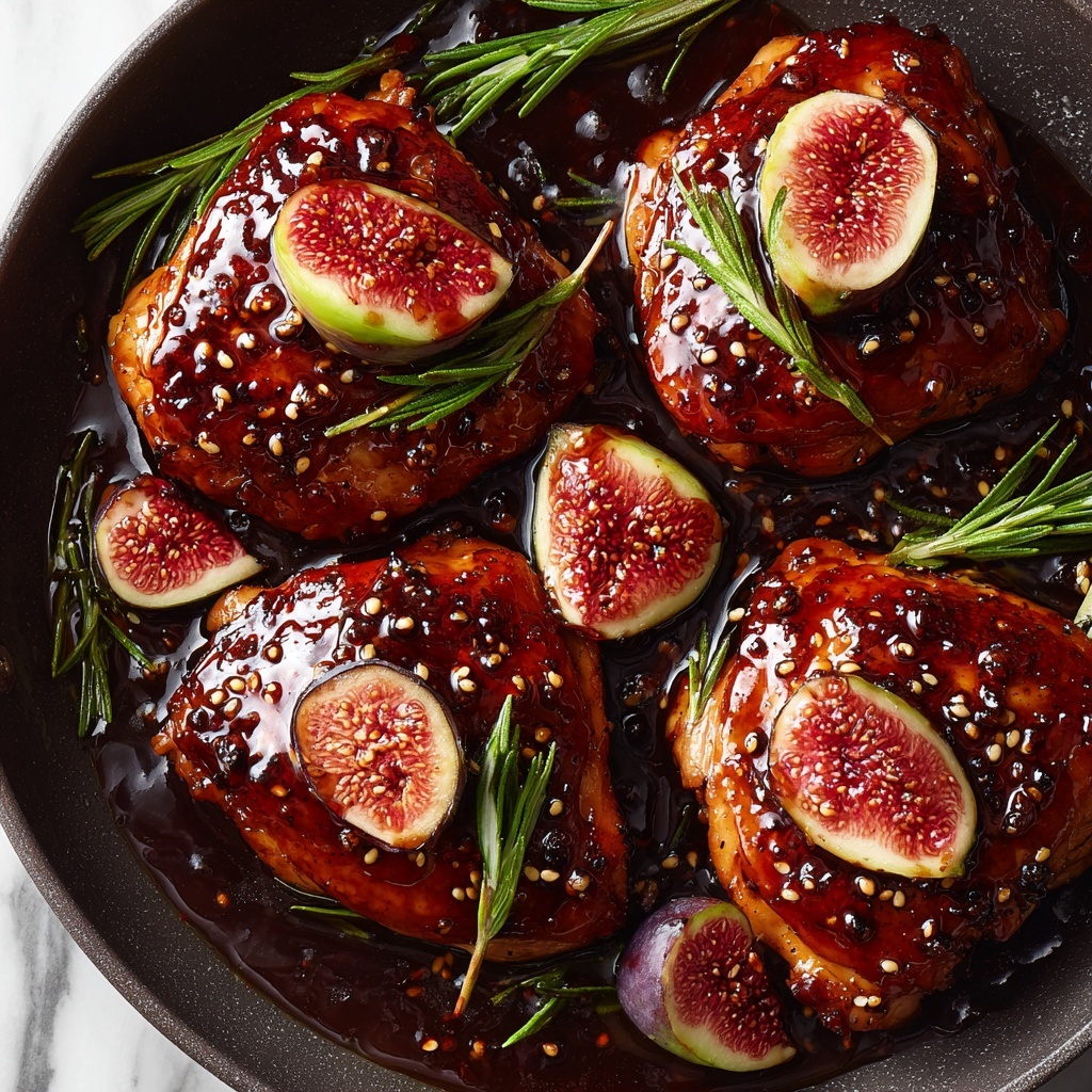 Balsamic Fig Glazed Chicken for a Stunning Weeknight Dinner Recipe - Recipe Image