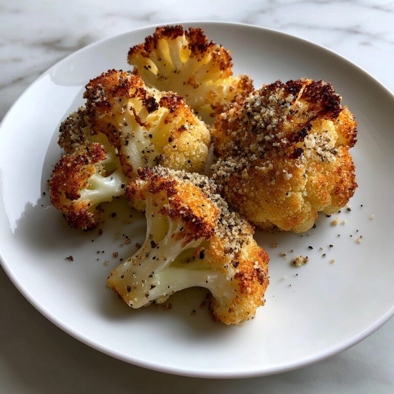 Crispy Baked Cauliflower Steaks Recipe