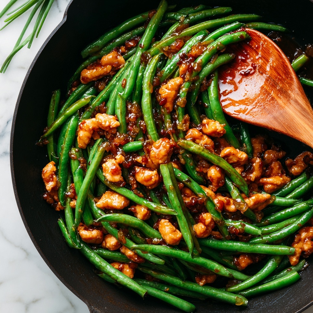 Chicken Green Bean Stir Fry Recipe - Recipe Image