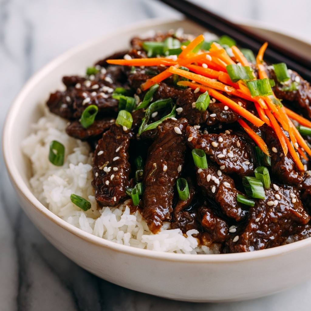 Korean Beef Bowl Recipe - Recipe Image