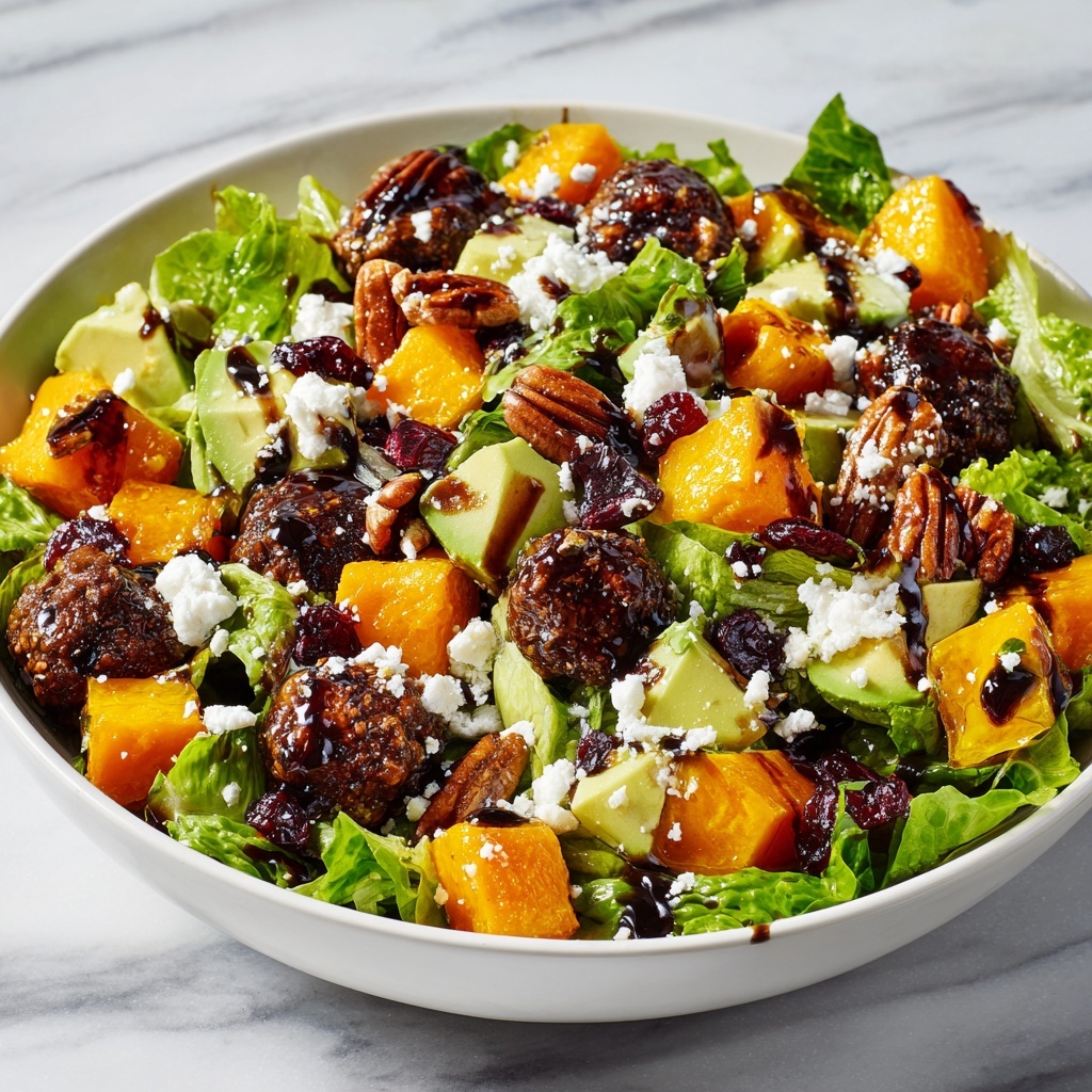 Autumn Harvest Salad with Roasted Squash & Maple Vinaigrette Recipe - Recipe Image