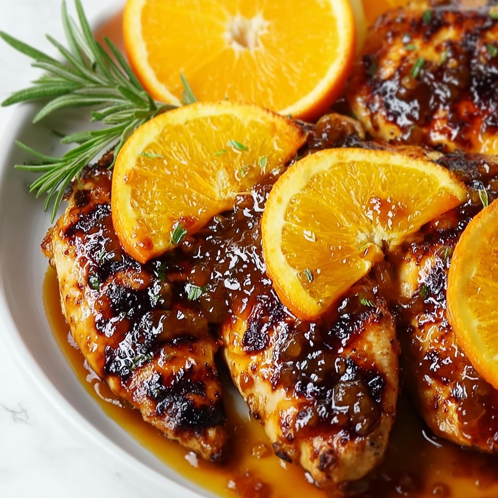 Zesty Orange Glazed Chicken: A Crisp Delight for Family Dinners Recipe - Recipe Image