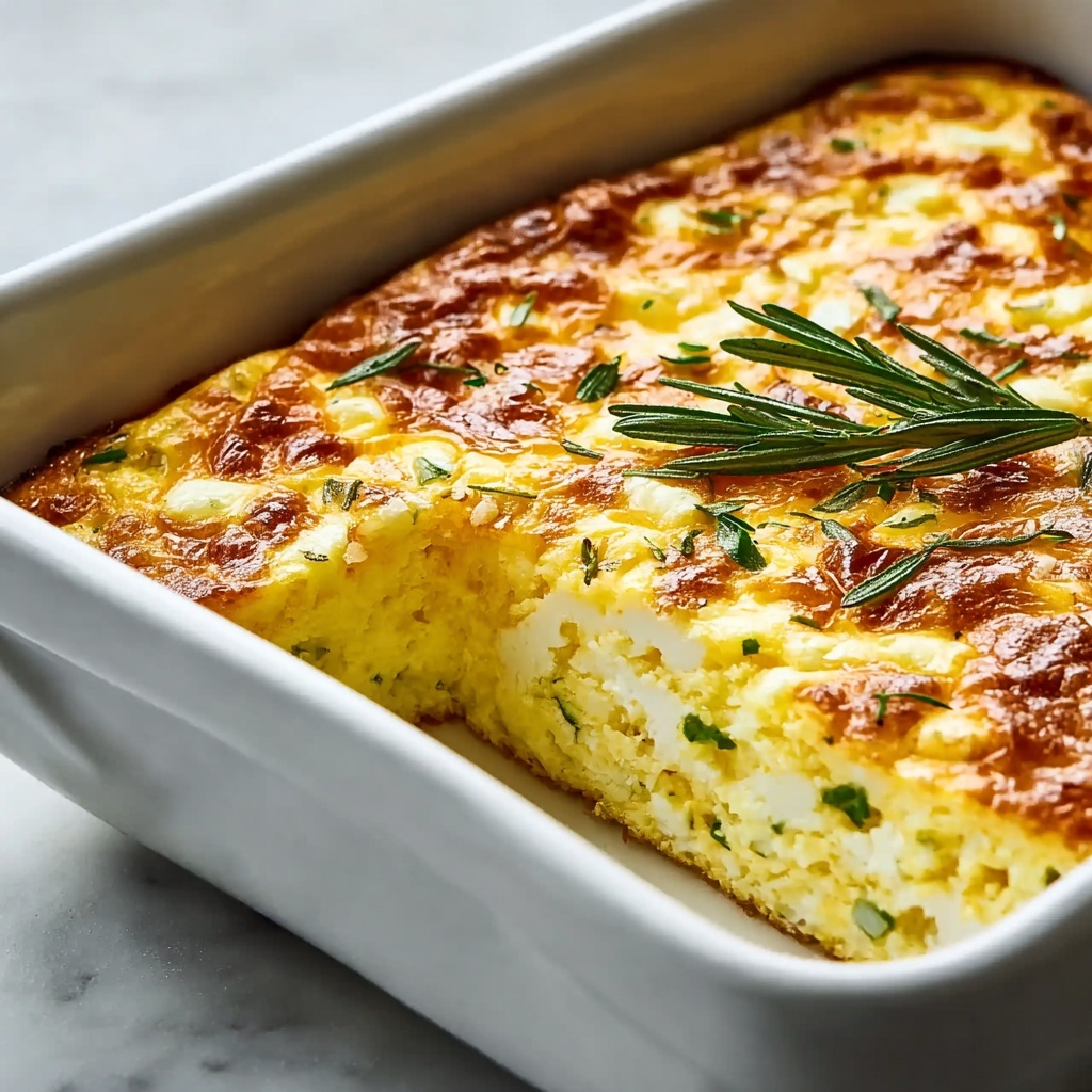 Easy Zucchini Cornbread Casserole Recipe - Recipe Image