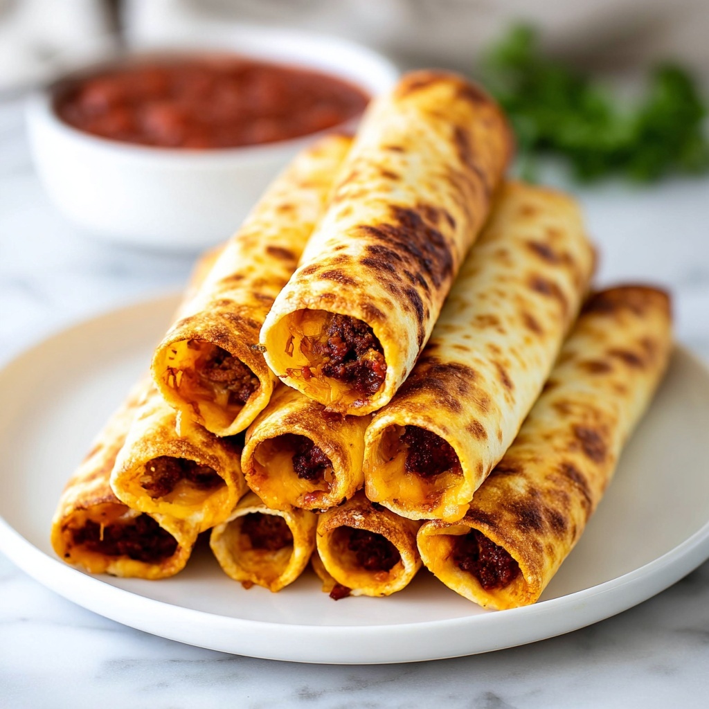 Crisp Bean Burritos Recipe - Recipe Image