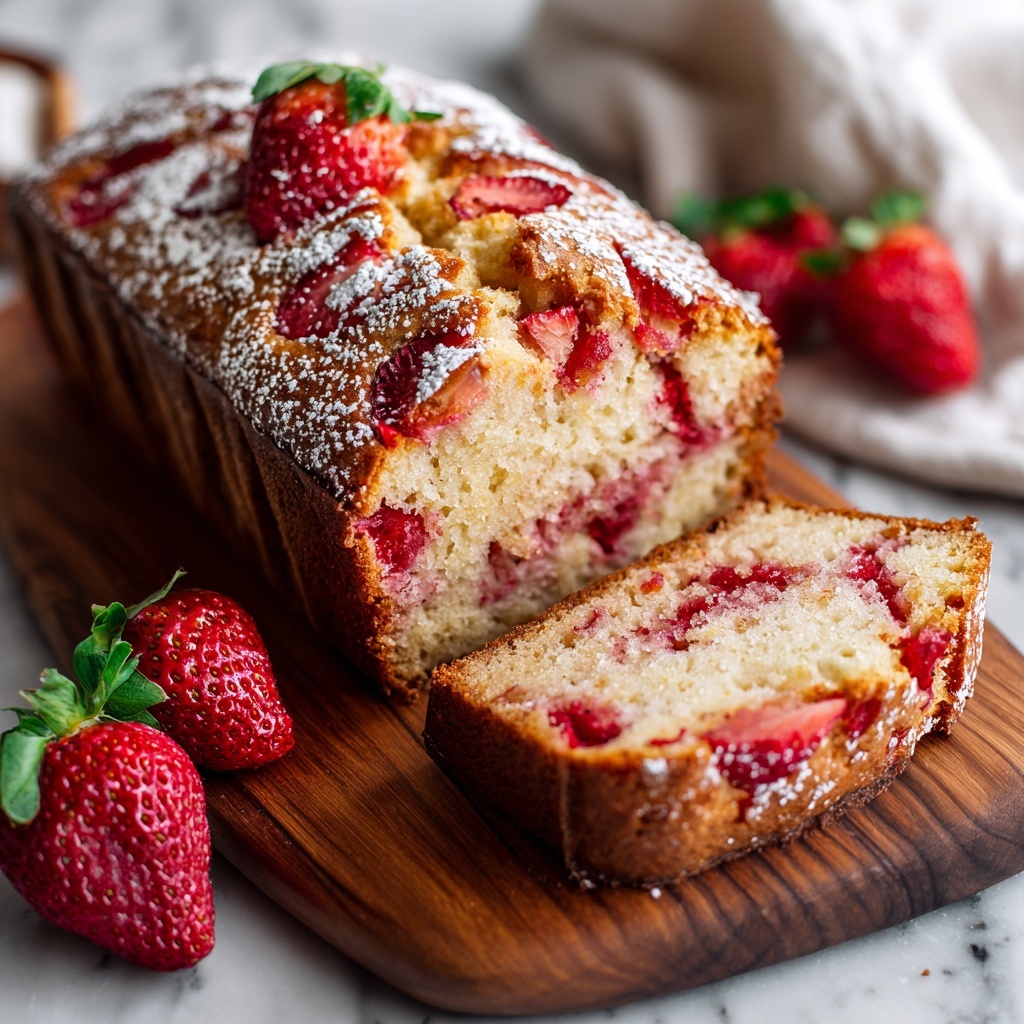 Fresh Strawberry Bread Recipe - Recipe Image