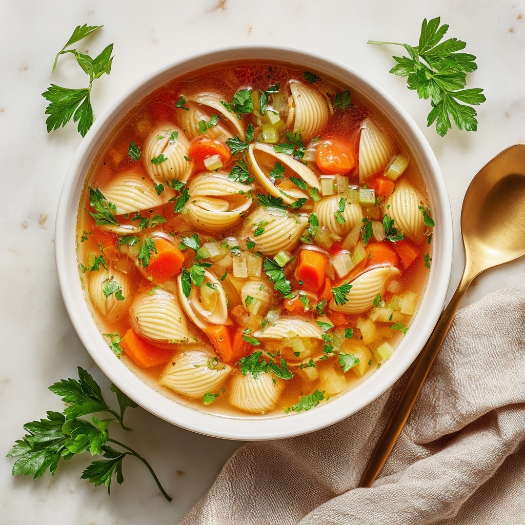 Sopa de Conchas: A Cozy Bowl of Comfort and Flavor Recipe - Recipe Image