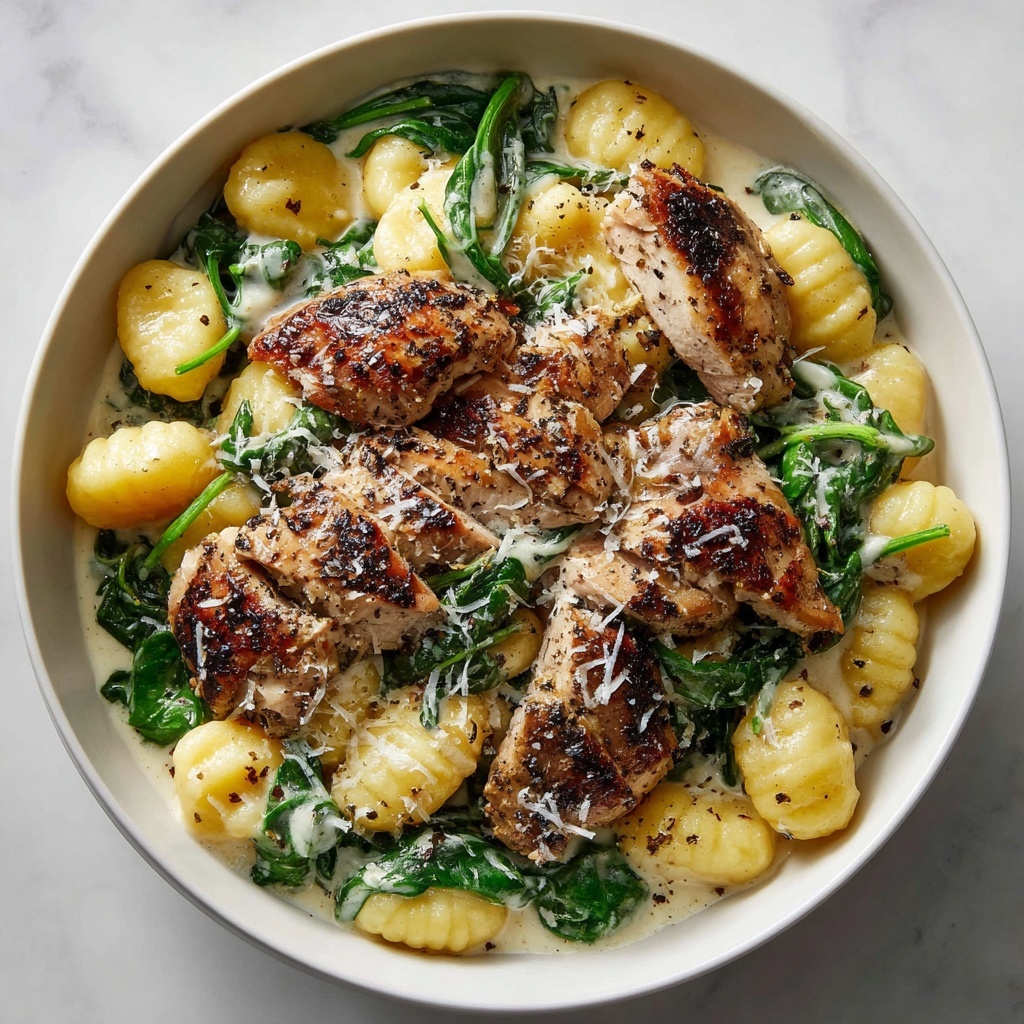 Garlic Chicken Gnocchi: 5 Steps to Comforting Perfection Recipe - Recipe Image