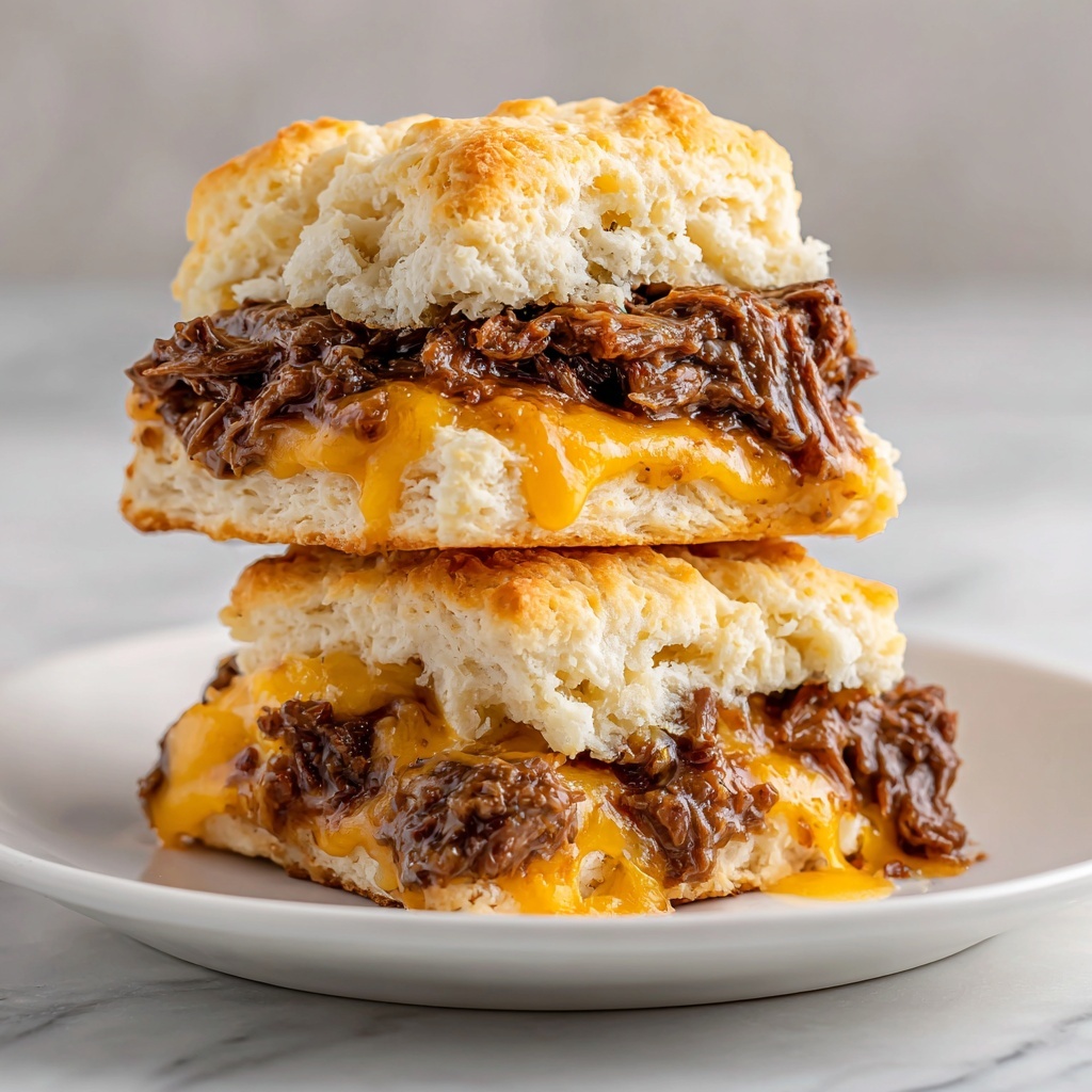 French Dip Biscuit Bake Recipe - Recipe Image
