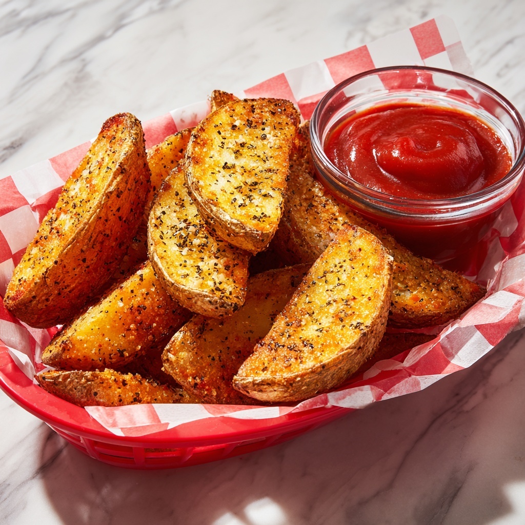 Baked Potato Wedges Recipe - Recipe Image