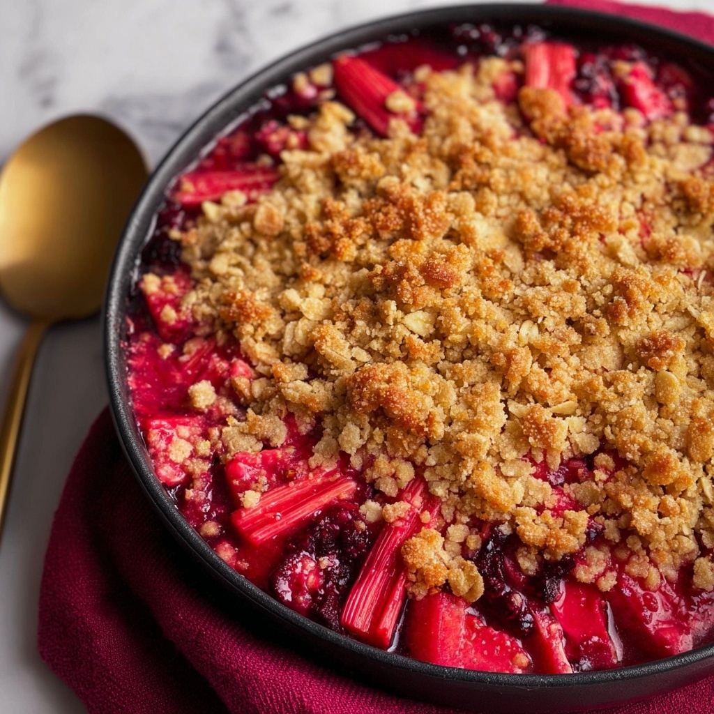 Rhubarb Crisp Recipe - Recipe Image