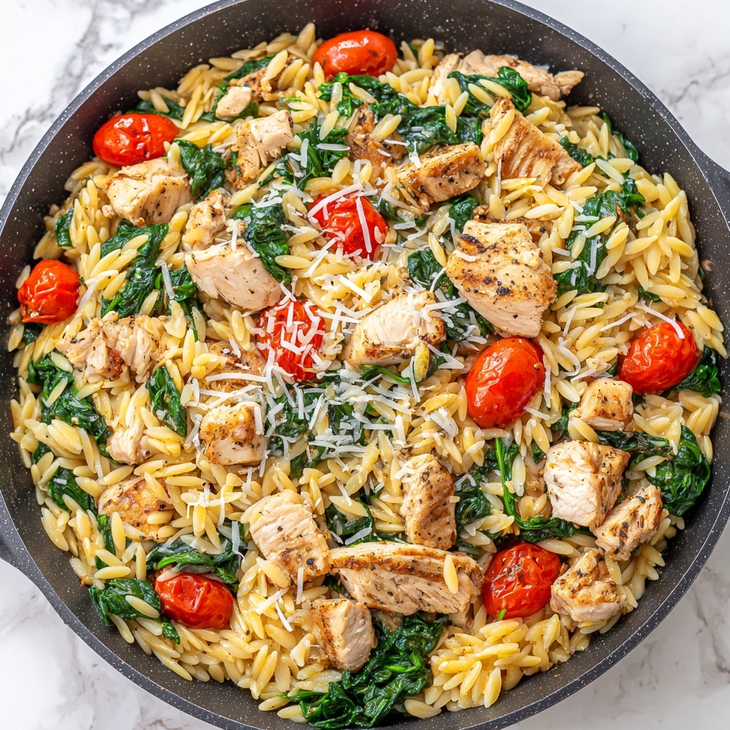 High Protein Chicken Orzo: 30g Protein for a Delightful Meal Recipe - Recipe Image