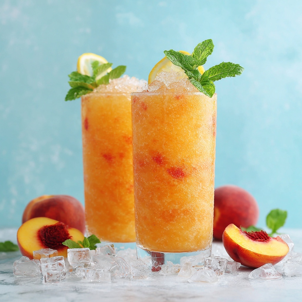 Peach Lemonade: The Ultimate Refreshing Summer Drink Recipe - Recipe Image