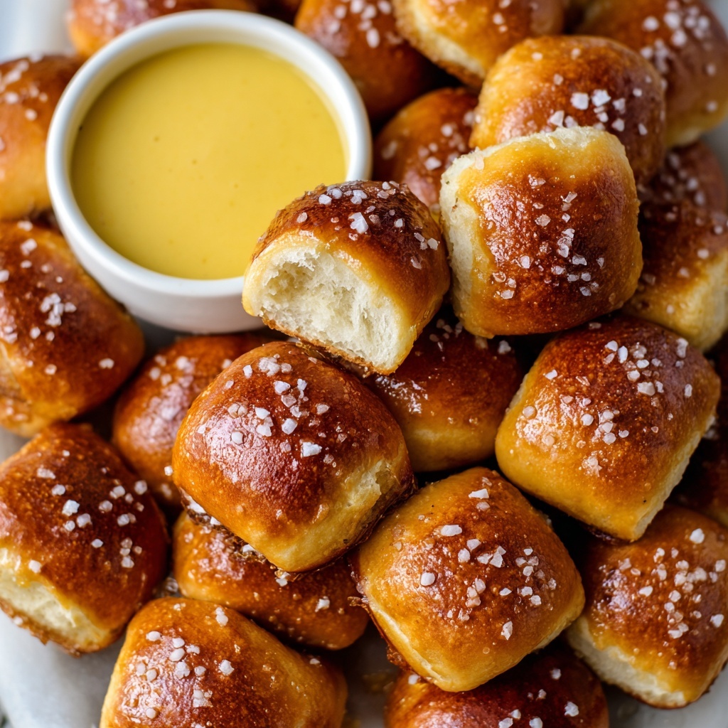 Easy Sourdough Pretzel Bites Recipe - Recipe Image