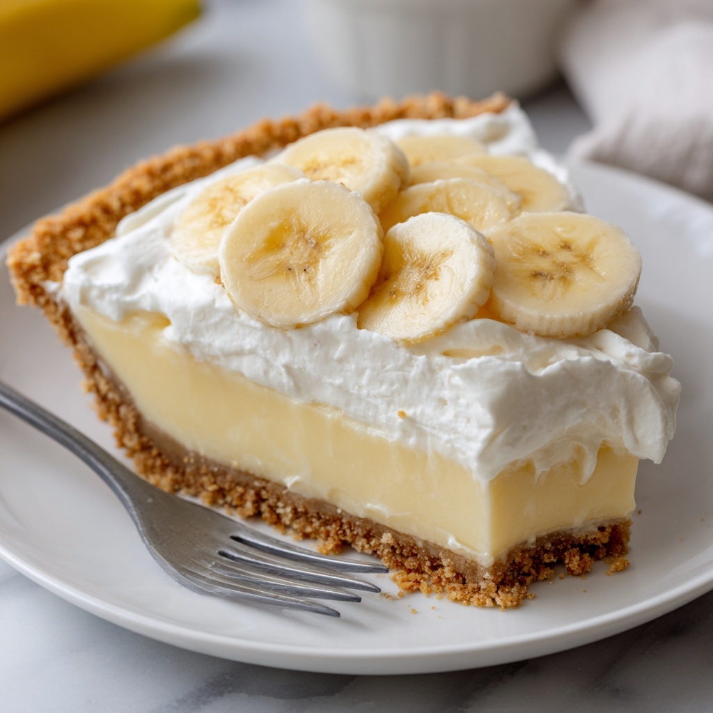 Old-Fashioned Banana Cream Pie Recipe - Recipe Image