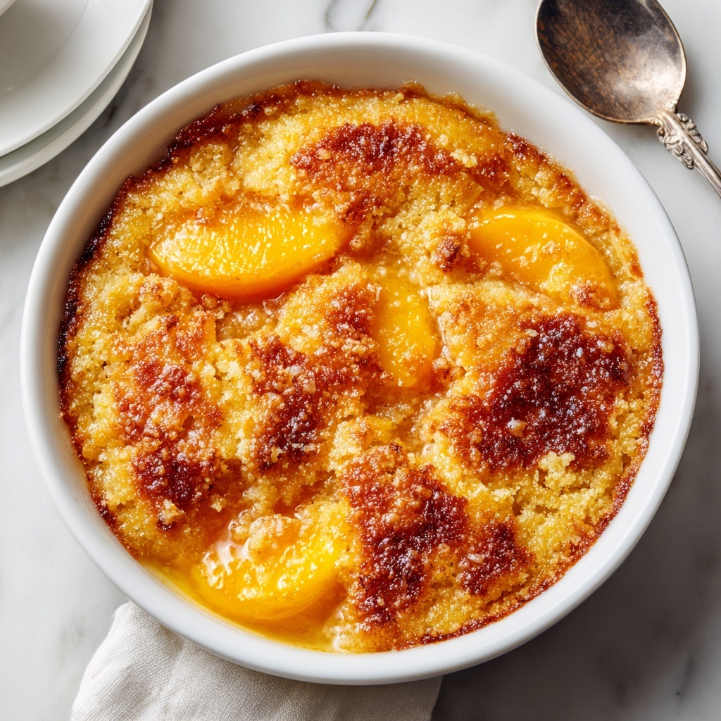 Southern Peach Cobbler Recipe - Recipe Image