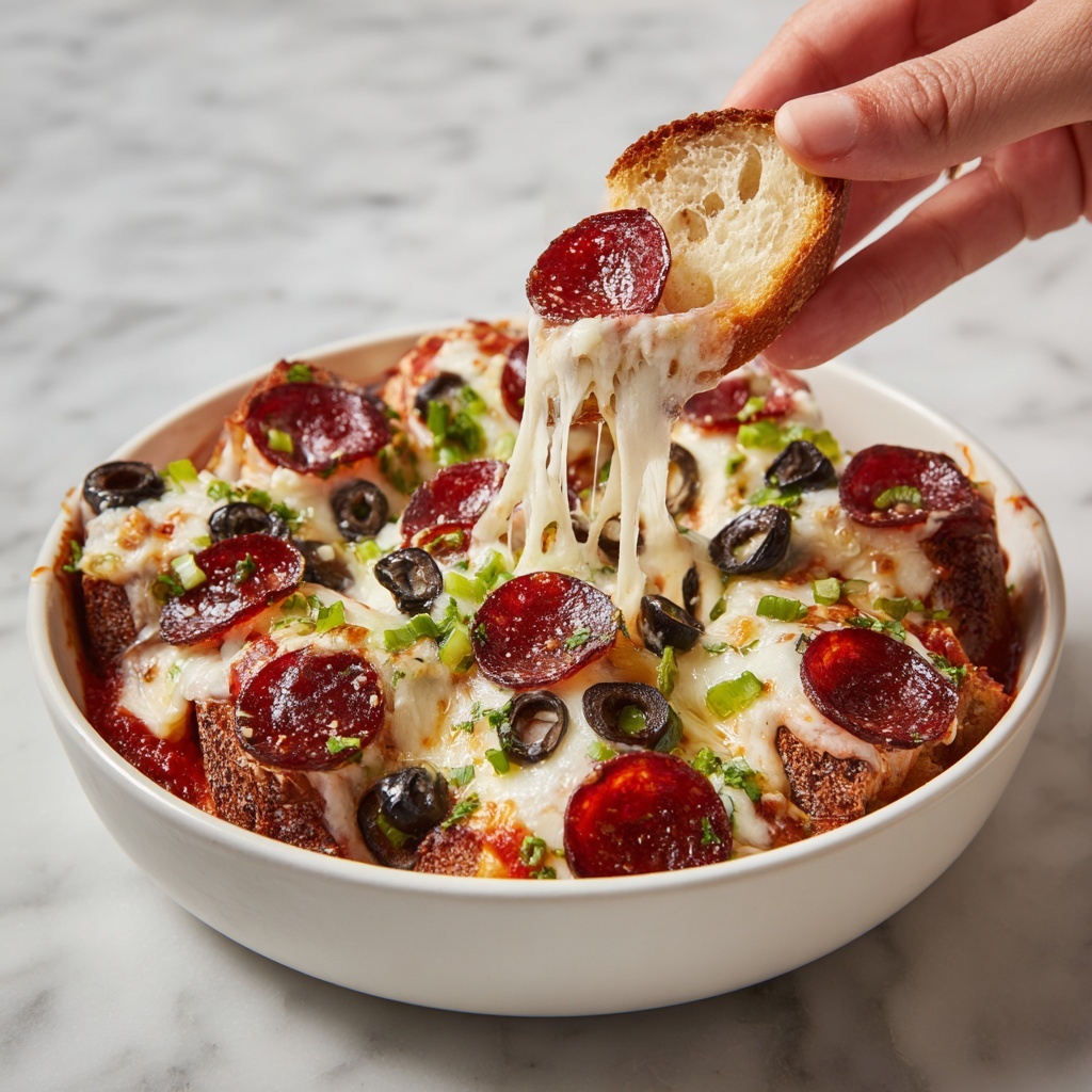 Warm Pizza Dip Recipe - Recipe Image