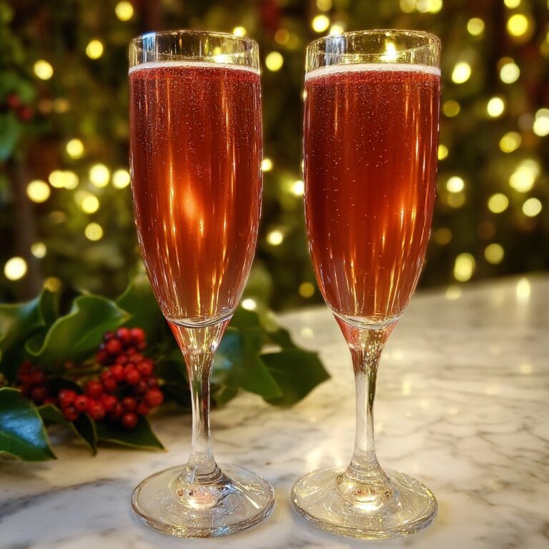 Cranberry Mimosa Magic: Easy Holiday Sparkle Recipe