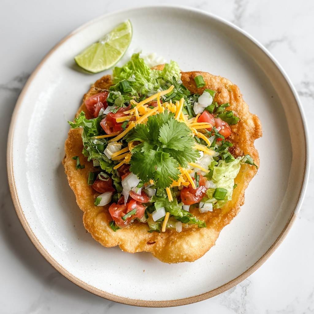 Navajo Tacos on Fry Bread Bliss Recipe - Recipe Image