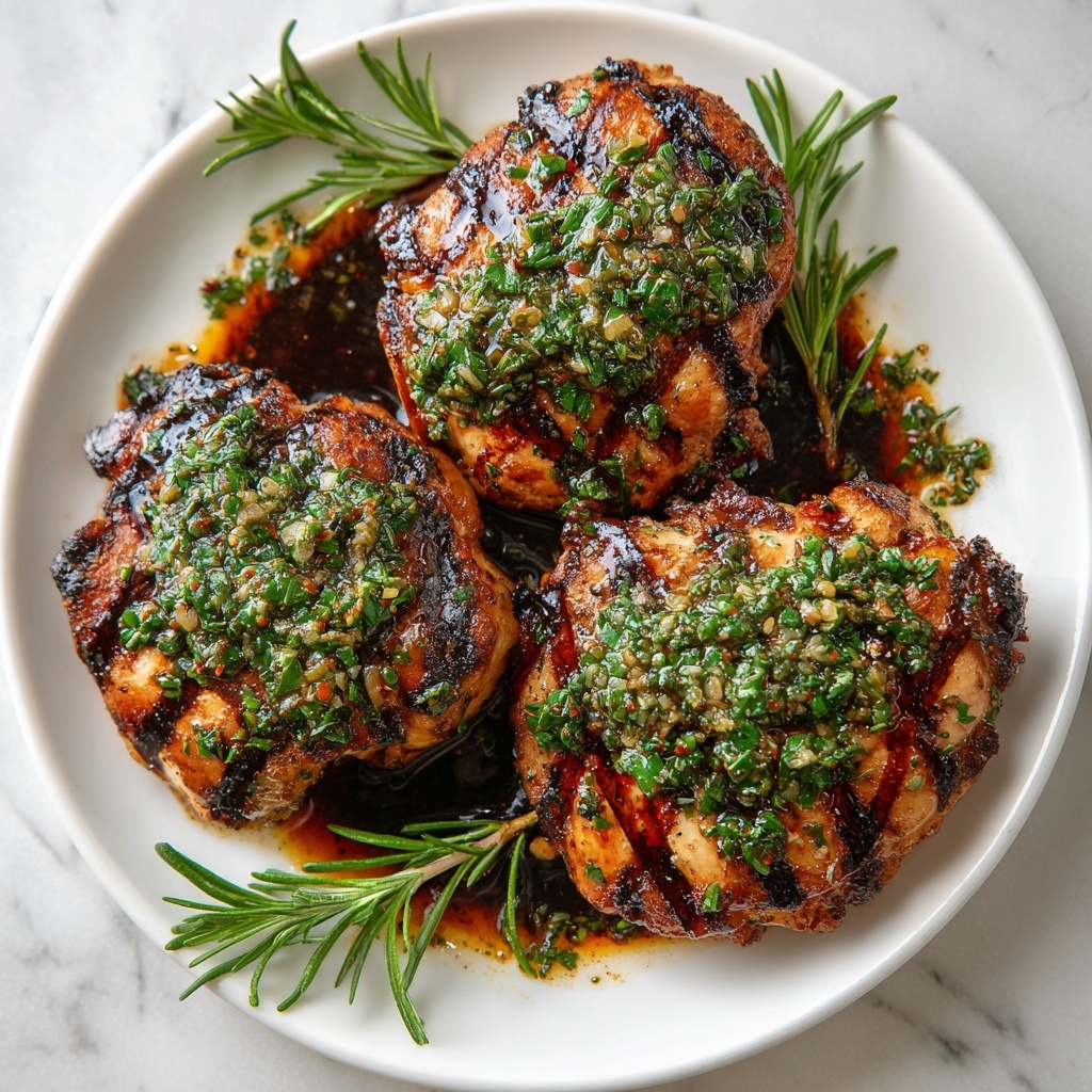 Grilled Herb-Infused Balsamic Chicken Recipe - Recipe Image