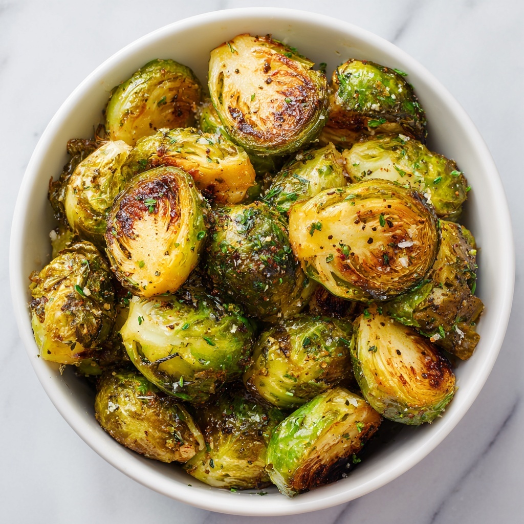 Garlic Parmesan Brussels Sprouts Recipe - Recipe Image